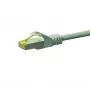 DSIT Cat.7 S/FTP PiMF RJ45 verkkopatch-kaapeli, 2 m, harmaa