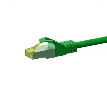 DSIT Cat.7 S/FTP (PiMF) RJ45 verkkokaapeli, vihreä, 20 m