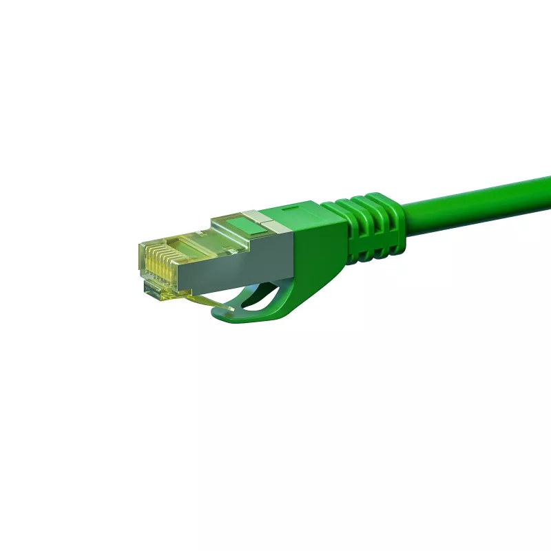DSIT Cat.7 S/FTP (PiMF) RJ45 verkkokaapeli, vihreä, 20 m