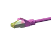 DSIT Cat.7 S/FTP PiMF RJ45 verkkokaapeli, pinkki, 5 m