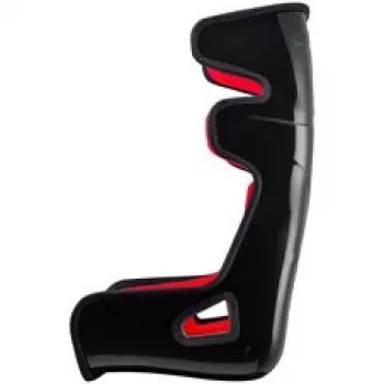 Sabelt GT PAD XL kilpaistuin, lasikuituinen kuori, FIA-hyväksytty, modulaarinen - musta/punainen