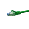 DSIT CAT 6a verkkokaapeli LSOH - S/FTP - 7,5 m - vihreä