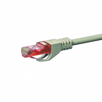 DSIT DC-61-030 CAT6 U/UTP -verkkokaapeli, 3 m, harmaa, 100 % kuparia