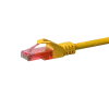 DSIT CAT6 U/UTP -verkkokaapeli, 3 m, keltainen, 100 % kuparia (DC-67-030)