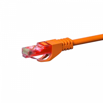 DSIT CAT6 Ethernet-verkkokaapeli 100 % kuparia U/UTP 15 m oranssi
