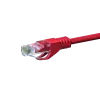 DSIT CAT5e U/UTP verkkopatchkaapeli, 7 m, punainen, 100 % kupari (DC-55-075)
