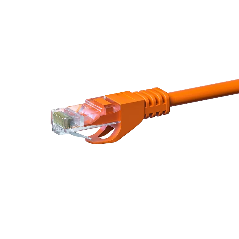 DSIT CAT5e verkkokaapeli U/UTP 7 m oranssi 100 % kupari