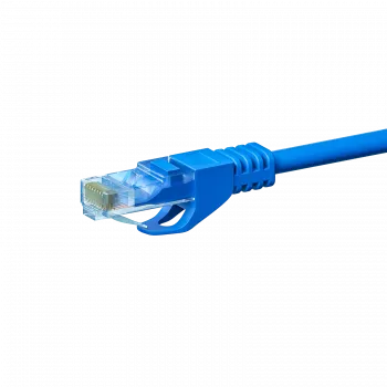 DSIT CAT5e verkkokaapeli U/UTP 10 m sininen 100 % kupari (DC-54-100)