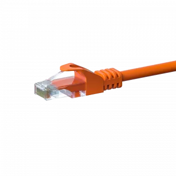 DSIT CAT5e U/UTP verkkopatchkaapeli, 15 m, oranssi, 100 % kupari (DC-56-150)