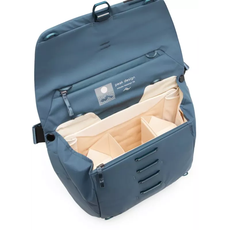 Peak Design Everyday Messenger V2 olkalaukku, 13L, ocean (BEDM-13-DS-3)