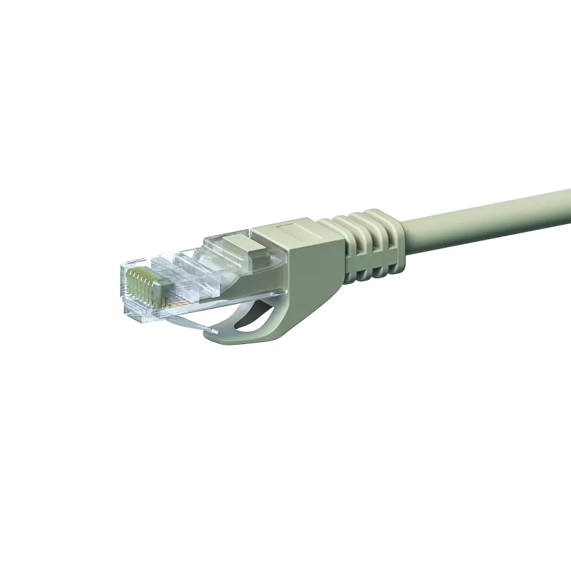 DSIT CAT 5e U/UTP verkkopatchkaapeli, 0,25 m, harmaa, CCA, RJ45