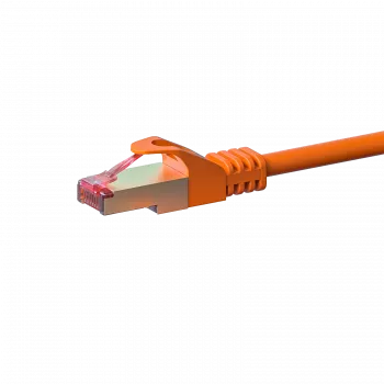 DSIT CAT 6 S/FTP LSOH verkkopatchkaapeli, 0,5 m, oranssi