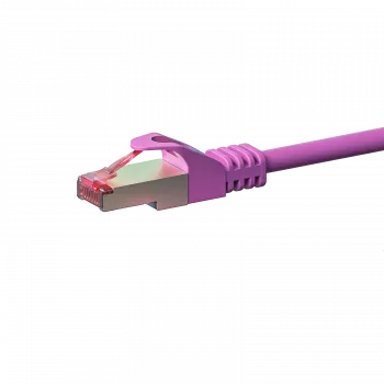 DSIT CAT 6 S/FTP LSOH verkkopatchkaapeli, 0,5 m, pinkki