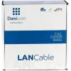 DSIT DANICOM CAT6A S/FTP 100m LSZH Fca bulk verkkokaapeli asennukseen