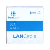 DSIT CAT5e F/UTP 50m joustava harmaa CCA-verkkokaapeli kelalla (DC-FTP5CCA50-GRY)
