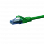 DSIT CAT6a U/UTP 100 % kuparia Ethernet-verkkokaapeli, 1 m, vihreä