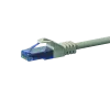 DSIT CAT6a Ethernet-verkkokaapeli U/UTP 100 % kuparia 2 m harmaa
