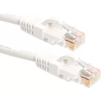DSIT CAT6a U/UTP 100 % kuparia Ethernet-verkkokaapeli 7,5 m valkoinen