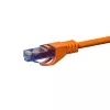 DSIT CAT6a -verkkokaapeli 100 % kuparia - U/UTP - 10 metriä - oranssi (DC-U6A6-100)