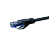 DSIT CAT6a -verkkokaapeli 100 % kuparia - U/UTP - 20 metriä - musta (DC-U6A0-200)