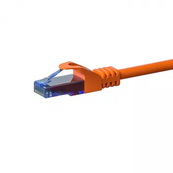 DSIT CAT6a U/UTP 100% kupari verkkokaapeli, 20m, oranssi, RJ45, 10Gbps, 500MHz