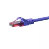 DSIT CAT6 -verkkokaapeli U/UTP 50 m violetti 100 % kuparia - DC-68-500