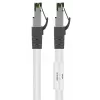 DSIT RJ45 -verkkokaapeli S/FTP PiMF CAT 8 kaapeli valkoinen 3 m