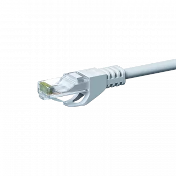 DSIT CAT 6 U/UTP -verkkokaapeli, 10 m, valkoinen, CCA, RJ45, 1 Gbit/s, 250 MHz