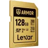 Lexar Professional ARMOR GOLD 128GB SDXC UHS-II V60 muistikortti (LSDAMGL128G-RNNNG)