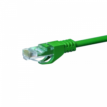 DSIT CAT5e U/UTP Ethernet-patchkaapeli, 0,25 m, vihreä, 100 % kupari (DC-53-002)