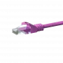 DSIT CAT5e U/UTP -verkkopatchkaapeli, 0,25 m, pinkki, 100 % kupari, RJ45, 1 Gbit/s (DC-59-002)