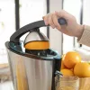 Cecotec Essential Vita Hyden 600 Steel sähköinen sitruspuristin – ruostumaton teräs/musta, 600 W