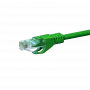 DSIT CAT5e U/UTP -verkkopatchkaapeli, 3 m, vihreä, 100 % kupari