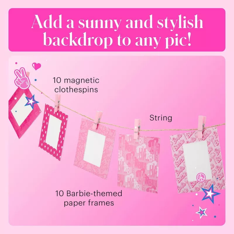 Kodak x Barbie paperikehys 2x3 tuuman valokuville, 10 kpl (RODB2X3FRSQ)