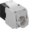 DS-IT CAT6a UTP keystone-verkkoliitin - työkaluton - musta (DS-KC-UTP6A-TL-1)