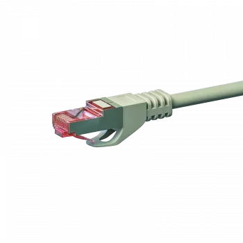 DSIT Cat 6 S/FTP LSOH patchkaapeli, 0,25 m, harmaa