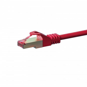 DSIT Cat 6 S/FTP LSOH Ethernet-patchkaapeli, 1m, punainen