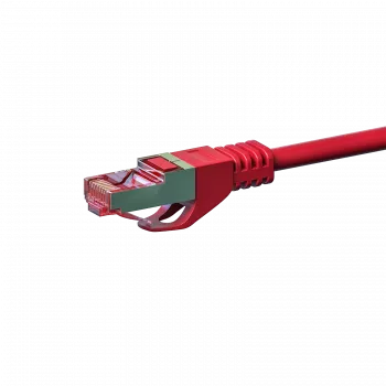 DSIT Cat 6 S/FTP LSOH Ethernet-patchkaapeli, 1m, punainen