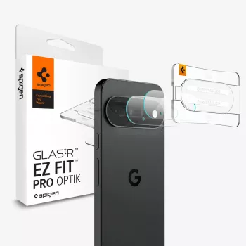 Spigen Optik Pro Glas.tR EZ Fit -kameransuoja 2 kpl:n pakkaus Google Pixel 11 kirkas