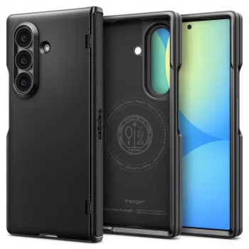 Spigen Slim Armor Pro MagSafe -kotelo Samsung Galaxy Z Fold 8 Ultra musta