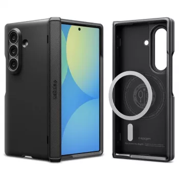 Spigen Slim Armor Pro MagSafe -kotelo Samsung Galaxy Z Fold 8 Ultra musta
