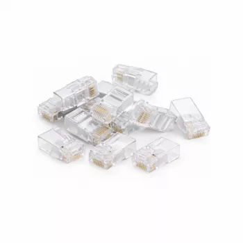 DSIT UTP RJ45 CAT6a verkkoliitin joustaville kaapeleille - 10 kpl:n pakkaus