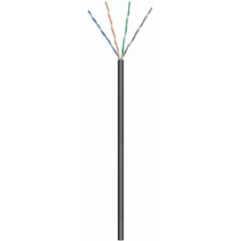 DSIT CAT6 U/UTP 50m ulko-verkkokaapeli joustava musta CCA (DC-OUT-UTP6CCA-50)