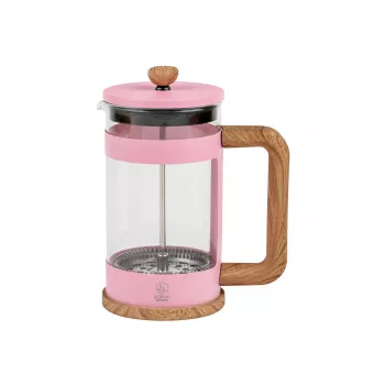 Leopold Vienna Franca French Press kahvin- ja teenvalmistaja, pinkki, 600 ml