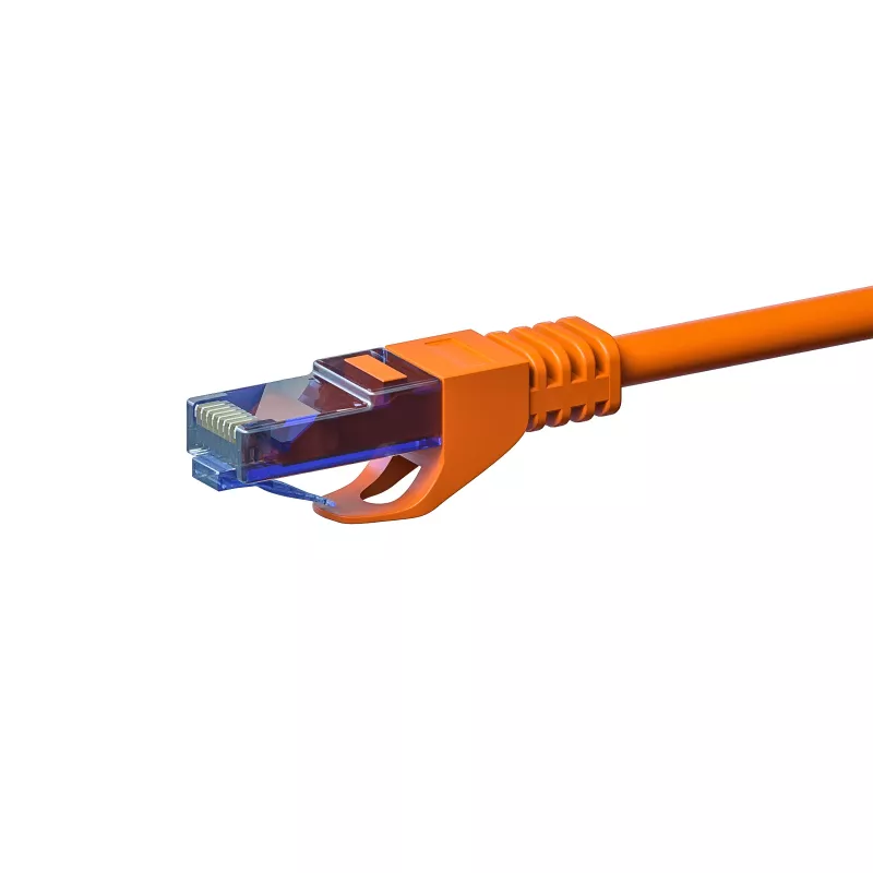 DSIT CAT6a verkkokaapeli 100% kupari U/UTP 3m oranssi (DC-U6A6-030)