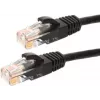 DSIT CAT6a verkkokaapeli 100% kupari - U/UTP - 7,5 m - musta