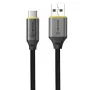 Tactical Fast Rope Aramid 2.0 kaapeli USB-A/USB-C 1m