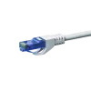 DSIT CAT6a U/UTP 100% kupari Ethernet-patchkaapeli, 10 m, valkoinen (DC-U6A2-100)