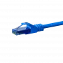 DSIT CAT6a U/UTP 100% kupari patchkaapeli - 20m, sininen, 10GbE, 500MHz