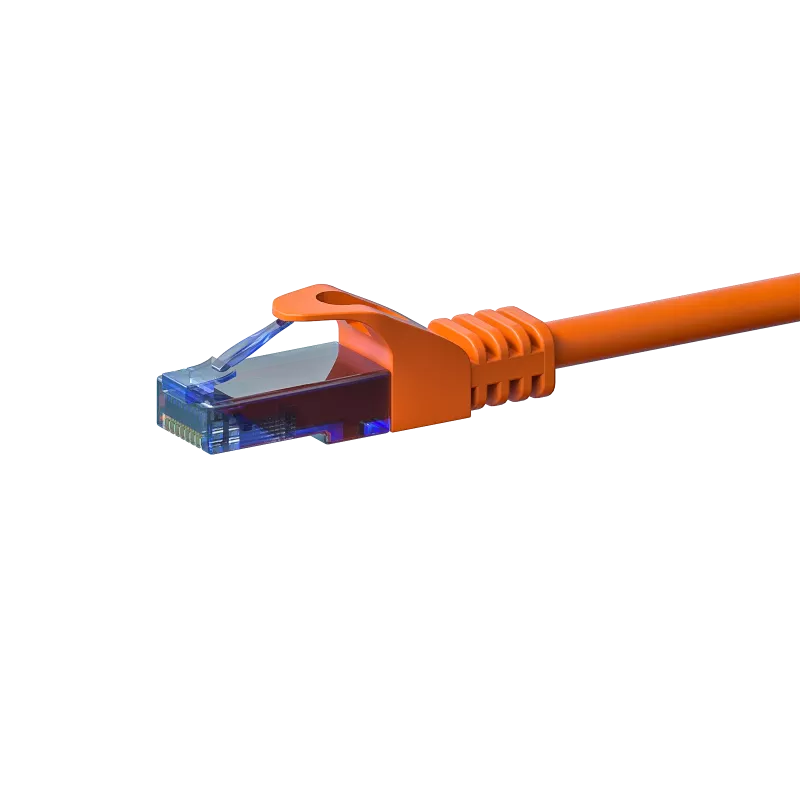 DSIT DC-U6A6-500 CAT6A RJ45 verkon patchkaapeli, 50 m, oranssi